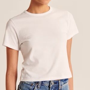 A&F soft essentials tee